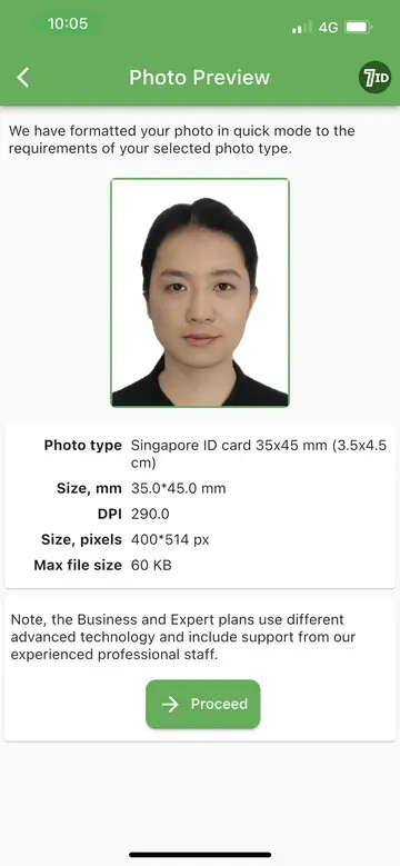 Apl 7ID: Contoh Foto IC Singapura